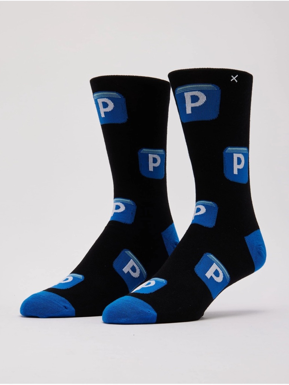 MENS ODD SOX PUSHIN' P CREW SOCKS